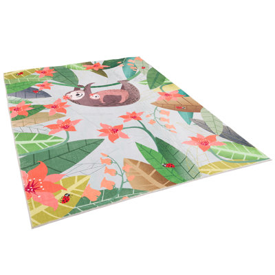 Cricklade Green/Red/Yellow Rug