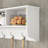 Thyra Modern Wall Mounted Coat Rack With Hooks, Solid MDF And Lightweight Design-2038818488