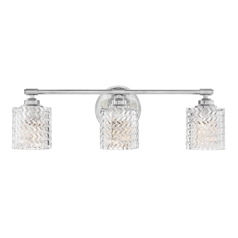 Adley 3-Light Vanity Light, Chrome chrome