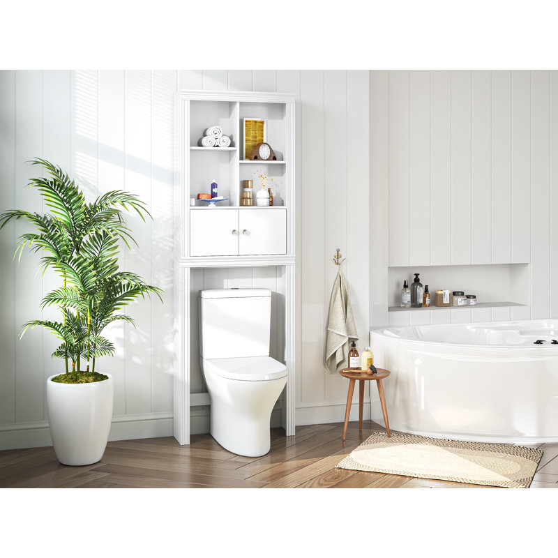 Manistique Over The Toilet Storage, White
