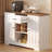 45.7''W  3 Drawer Sideboard with Pantry Doors, Adjustable Shelves and Large Drawer-554902959