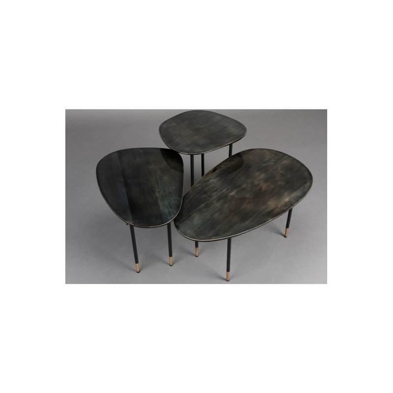 Solid Wood Top Nesting Tables