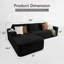 Canapé-lit modulaire Boneless Corduroy-2076351968