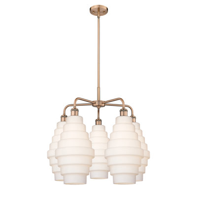 Lustre unique à 5 lumières Bedrie