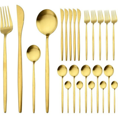 Mercer41 Journei Stainless Steel Flatware Set - Service for 6