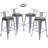 Divya Swivel Counter Stool with Metal Frame-963354757-1062144447