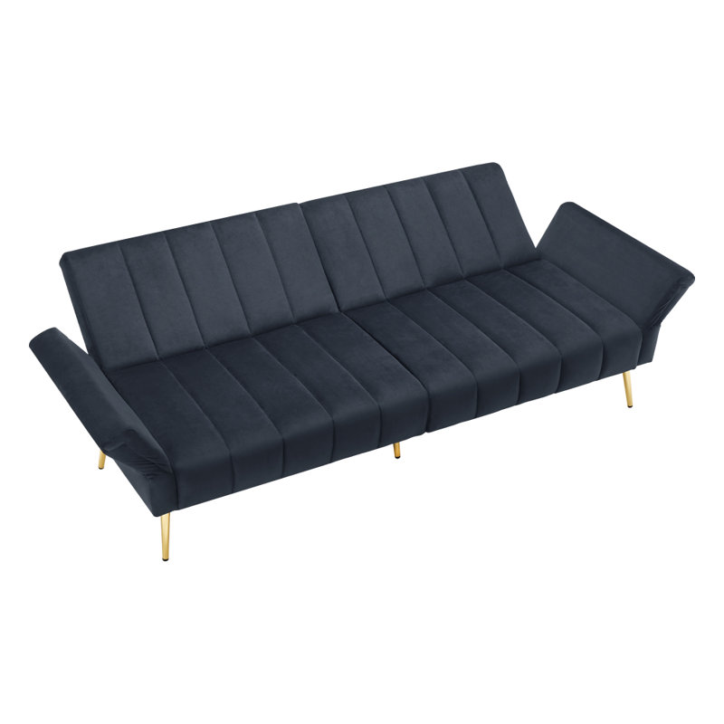 Sofa, Black Velvet