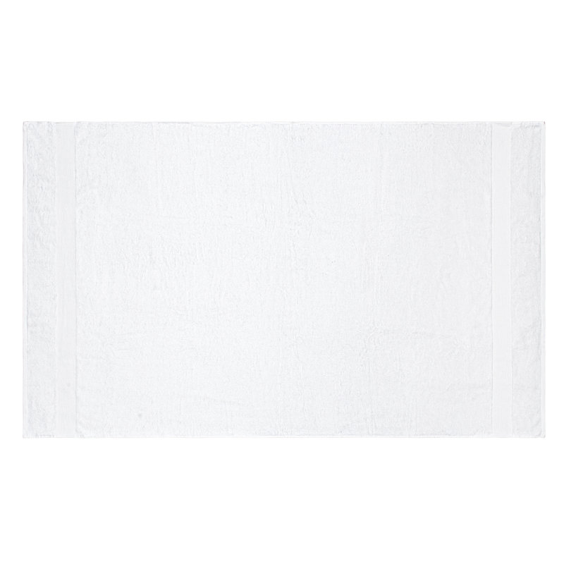 Ensemble de serviettes de bain 100% coton 4 pièces Evteka, Blanc