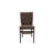 Stakmore Parson's Upholstered Back Folding Chair, Espresso Frame with Jax Fabric-16066254