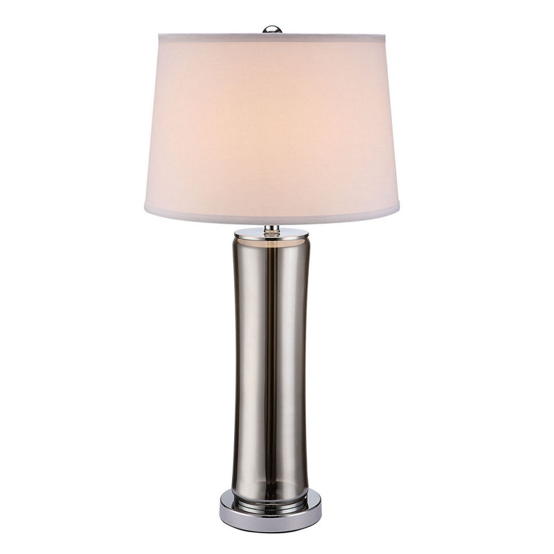 Lampe de table en verre