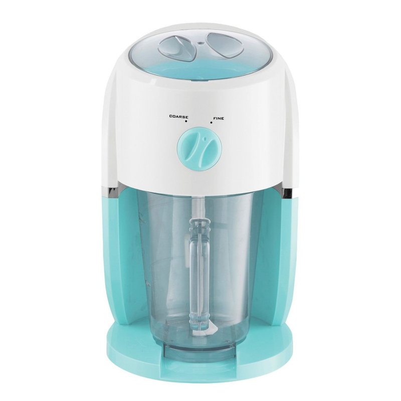 Brentwood Margarita And Frozen Drink Machine, Blue 35oz Pitcher, Adjustable Ice Shaving Blender For Homemade Drinks