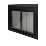 Ablah Bifold Steel Fireplace Door