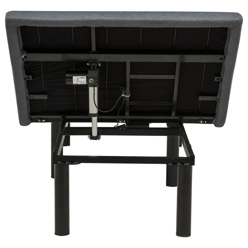 Sommier articulé à double moteur Tasca Twin XL noir