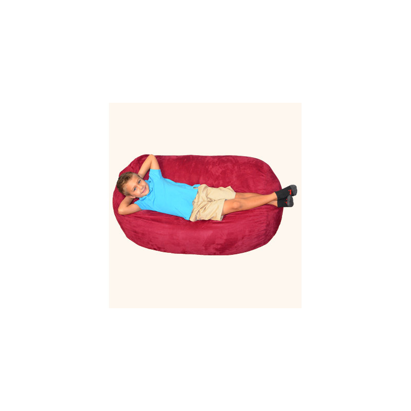 Breton Bean Bag Chair & Lounger, Cinnabar
