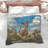 Kangaroos In Wildflowers Comforter-126737159