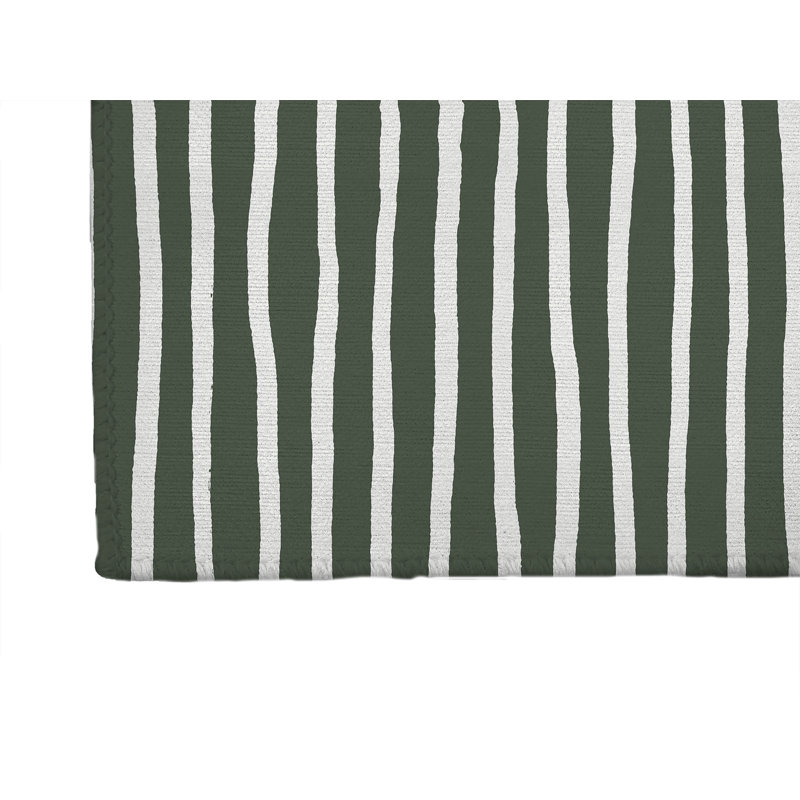Tapis de jeu Spinal Row, Rectangulaire 3 pi x 5 pi, Chimichurri / vert