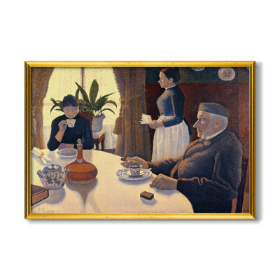 La salle à manger (déjeuner), 1886-1887 - Paul Signac - Toile encadrée sur mesure