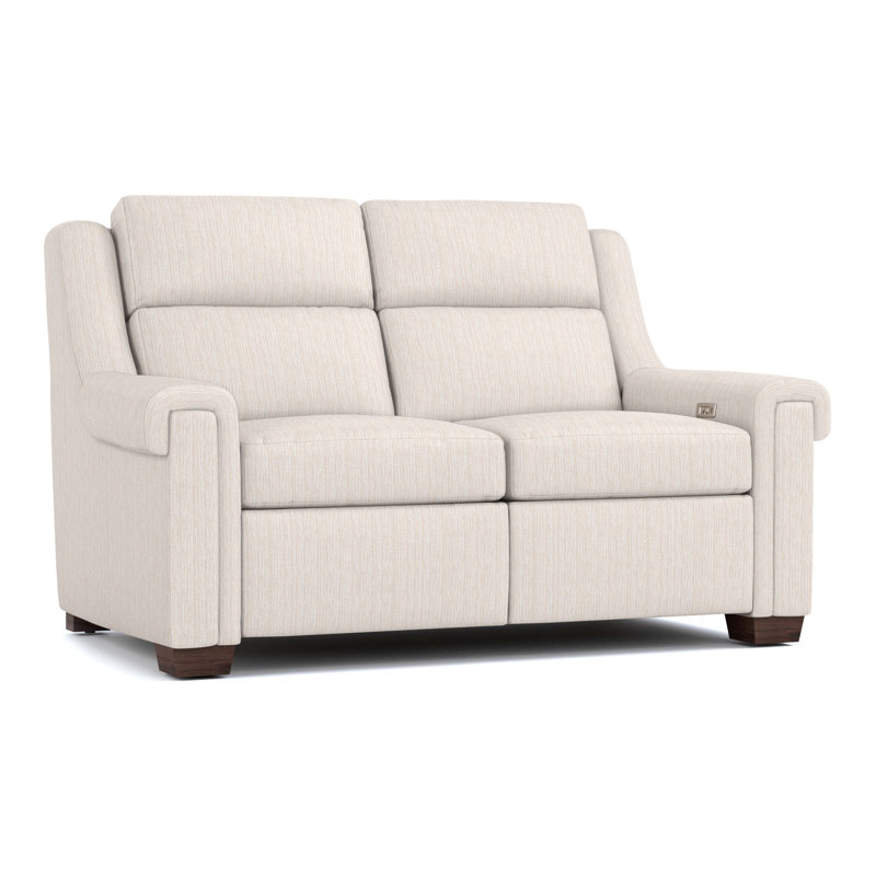 Chester Reclining Loveseat, Perigold Poros Eggshell