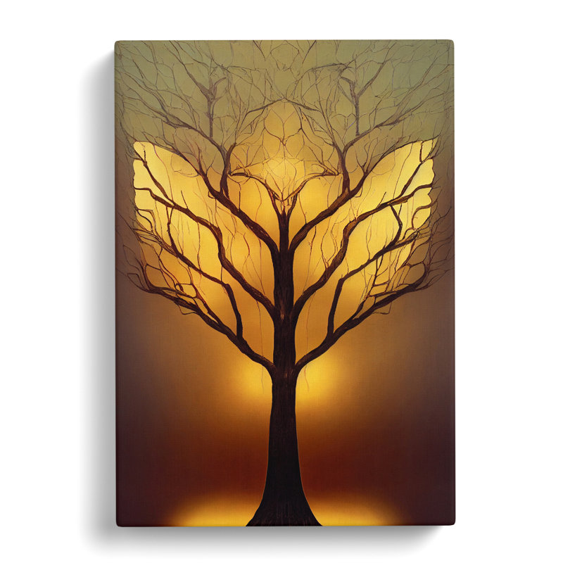 CAN-V0523-1651X Ornate Tree Vol.2 - Wrapped Canvas Print, 60cm H x 40cm W
