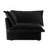 Sofa LSF W/1 Pillow -Black-1900835731