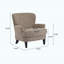 Fauteuil club moderne rembourré Boucle