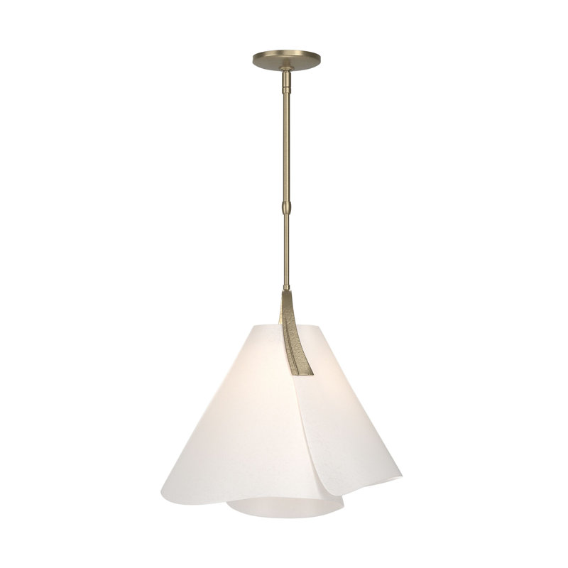 Mobius 1 - Light 25.4" Wide Single Pendant, Soft Gold