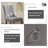 Tufted Upholstered Dining Chairs with Solid Wood Legs-696111898-696111902