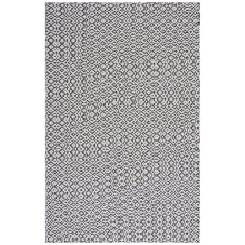 Tapis d'intérieur / extérieur à motif géométrique Lewisetta Performance, Rectangle 4 pi x 6 pi