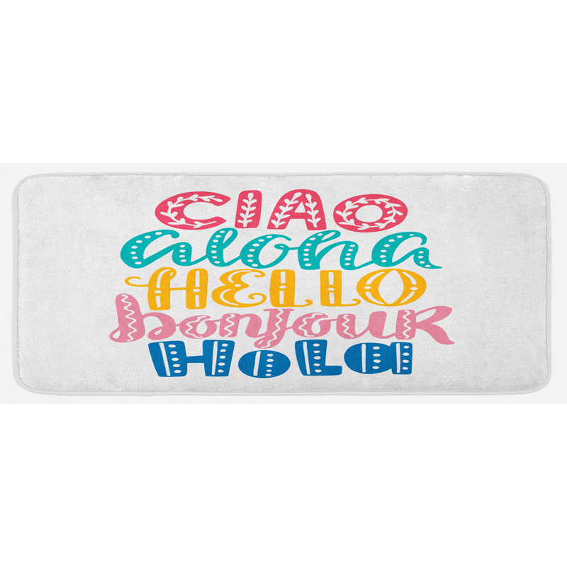 Tapis de cuisine Saying