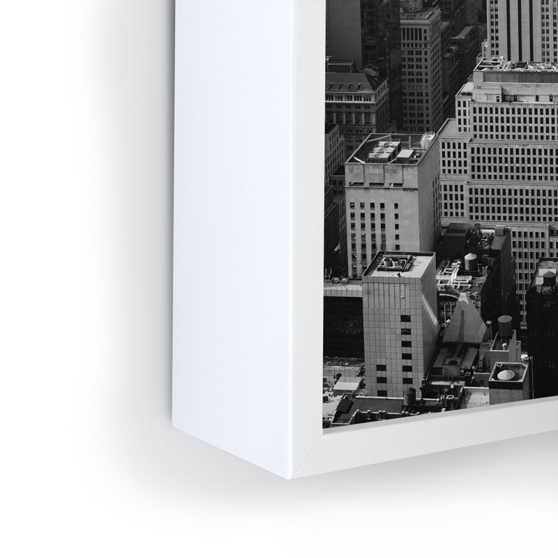 Impression d'un seul cadre photo, Blanc