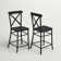 Estrella Counter Stool with Metal Frame