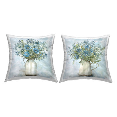 Polyester Throw Square Pillow Cover & Insert