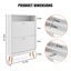 16 Pair Shoe Storage Cabinet