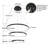 Aahana 3 - Light Steel LED Tiered Chandelier-188296837-188296839