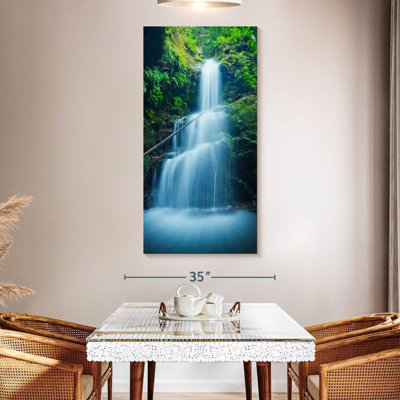 Asian Waterfalls - Impression sur toile tendue