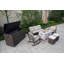 Ensemble de patio 7 pièces avec coussins 7 pièces