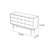 Mortise And Tenon Solid Wood Handle Buffet Table