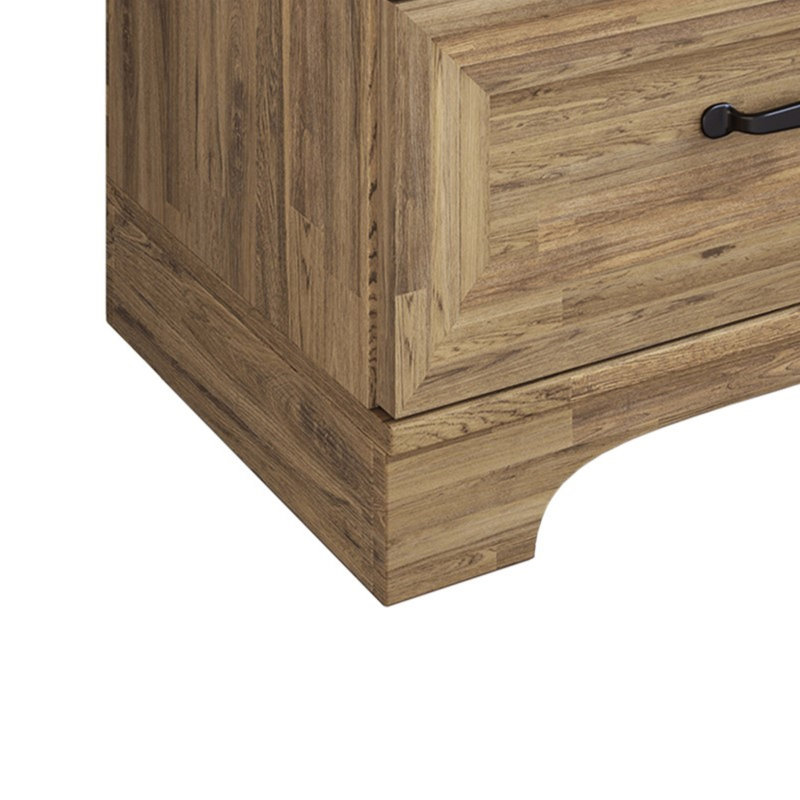 Nightstand, Brown Oak