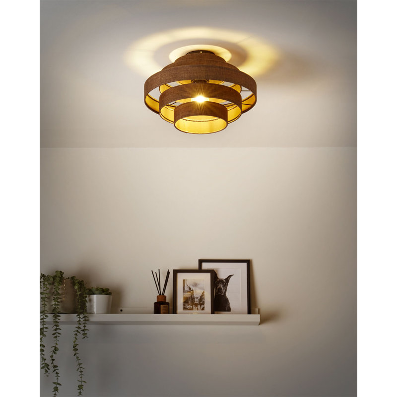 Taiki Linen Flush Mount