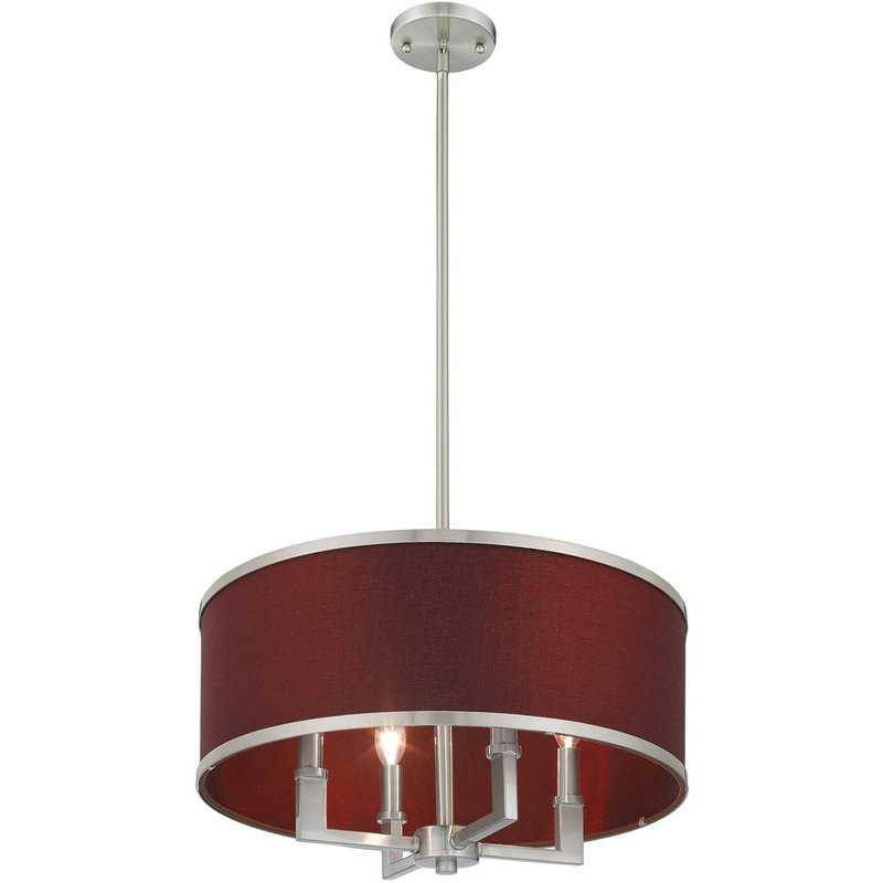 4 - Light Drum Chandelier