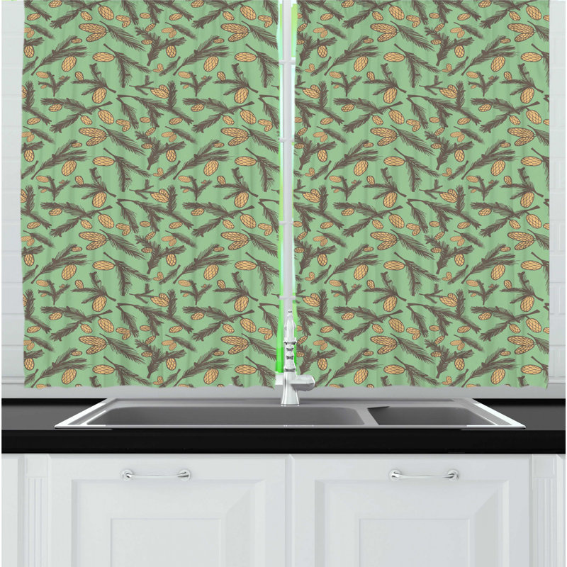 Tailored Kitchen Curtain