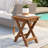 Fallah Square Outdoor Folding Side Table