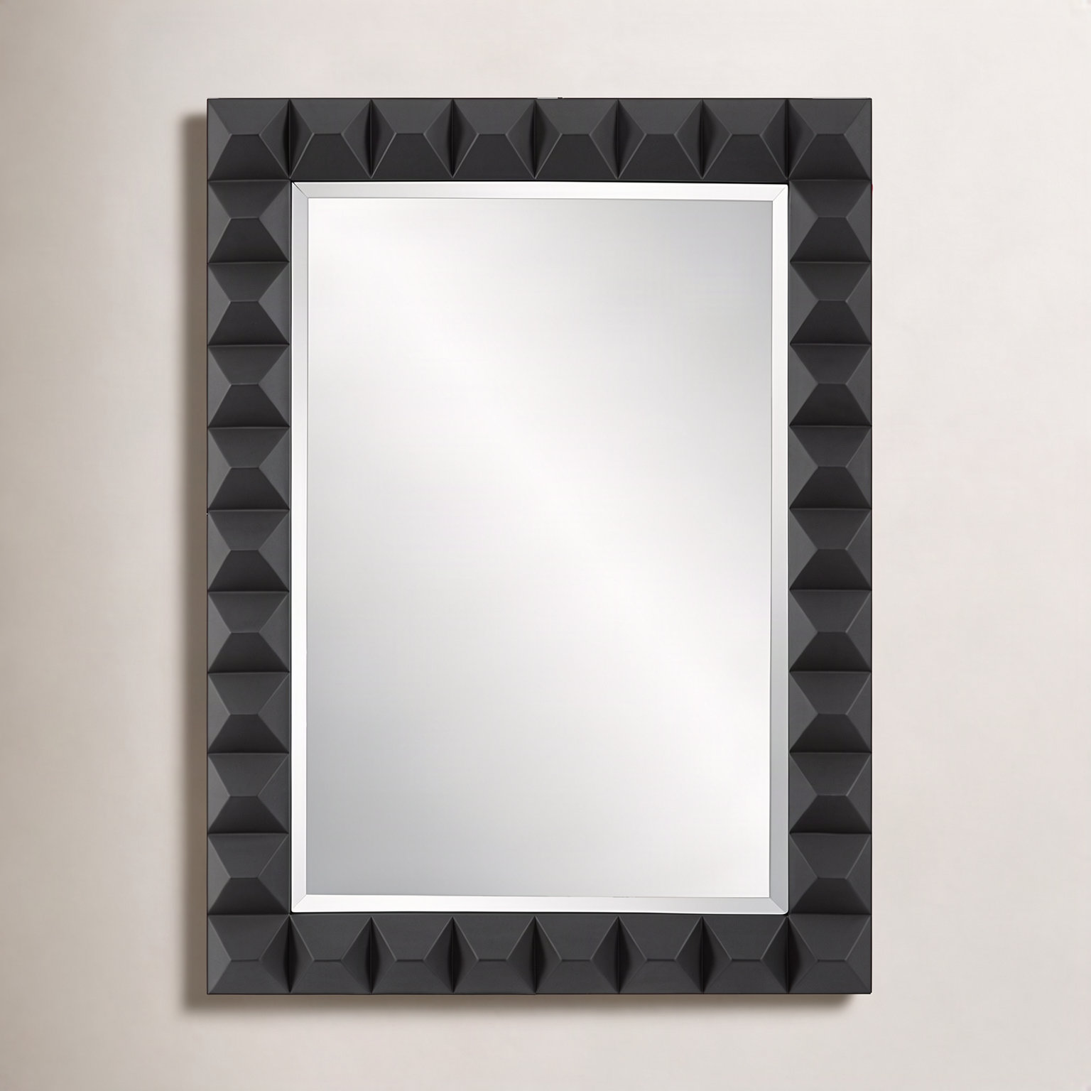 Canali Metal Rectangle Wall Mirror