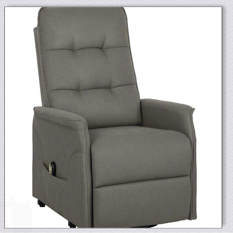 Fauteuil électrique pour personnes âgées avec télécommande, poches latérales et assemblage rapide, pour plus de confort et d'autonomie