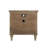Rahul Wood 2-Drawer Nightstand with USB