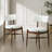 Boucle Upholstered Dining Chair-1220837940