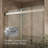Levity Plus Less Sliding Shower Door, 81-5/8" H x 56-5/8 - 59-5/8" W, With 3/8" Thick Crystal Clear Glass-71812618