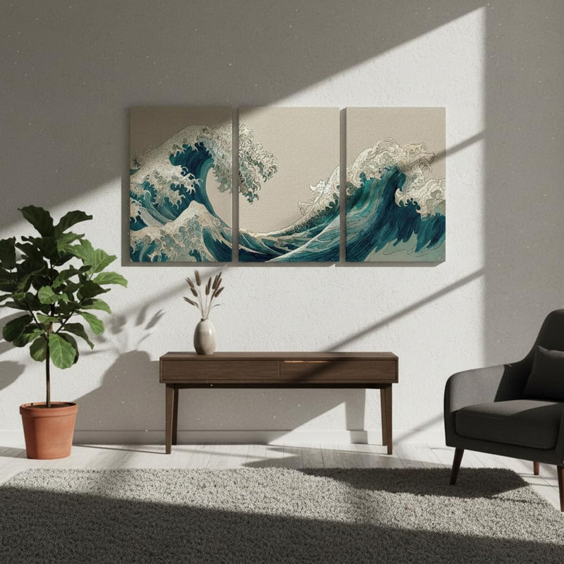 3 Piece Wrapped Canvas Print