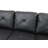 Faux Leather L-Shaped Sectional Left Hand Facing-87463985-81407050