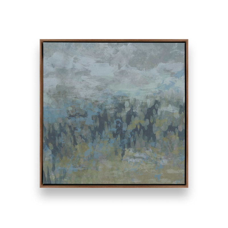 «Meadow Timelaps I» par June Erica Vess, reproduction d'art sur toile, H 12 po x l 12 po, Brun